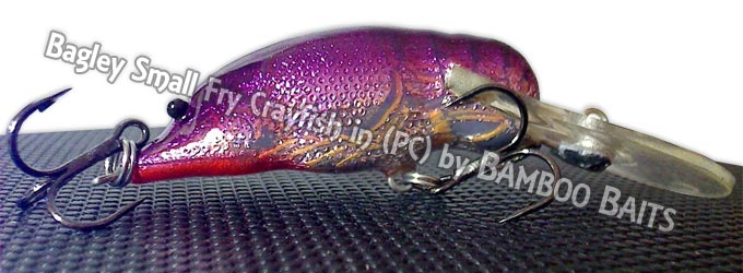  Bagley Small Fry Crayfish SFCDD1 in Purple Color 